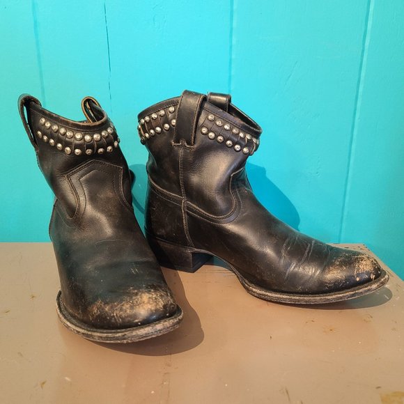 Frye Shoes - Frye Diana Cut Stud Boot - Size 9